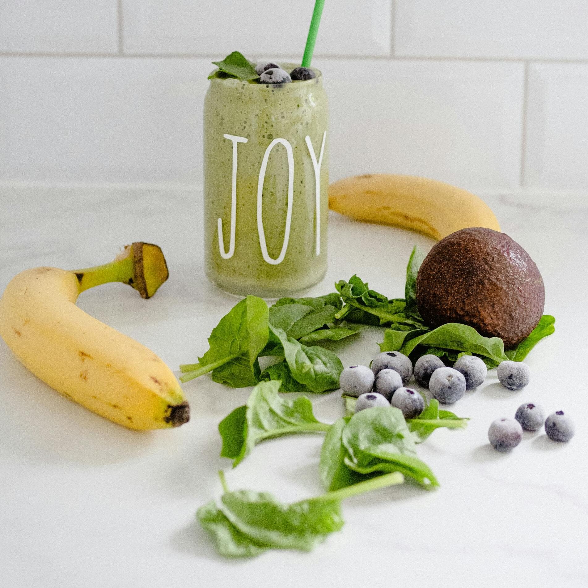 Smoothie banane épinards