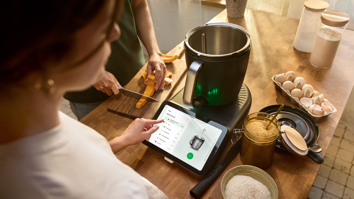 écran tactile du thermomix Tm7