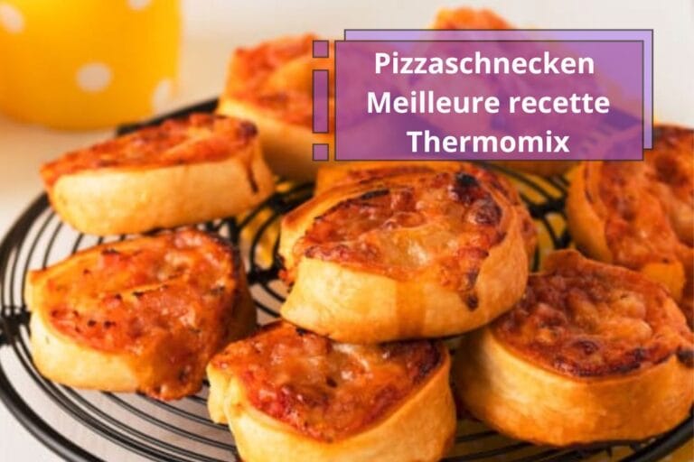 Pizzaschnecken la meilleure recette au Thermomix