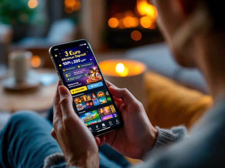 un joueur sur un jeu en ligne sur son téléphone portable