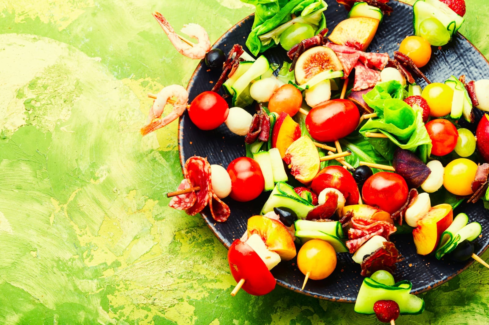 les brochettes apéritives à faire la veille