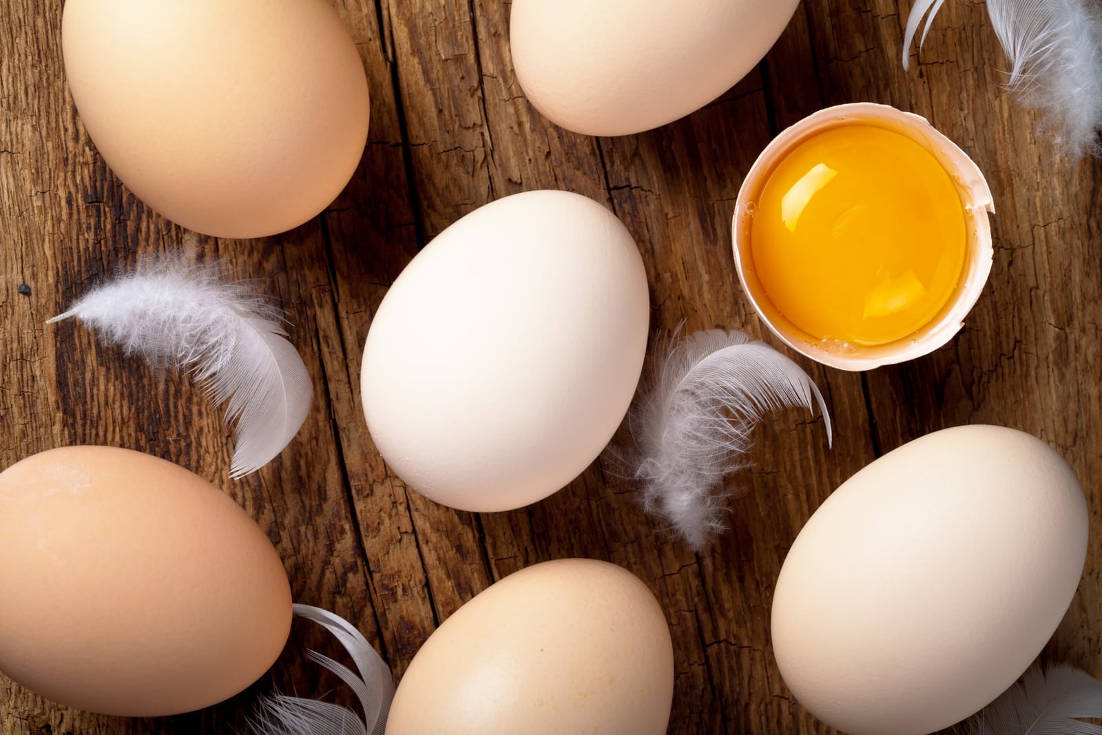 écouler oeufs entiers