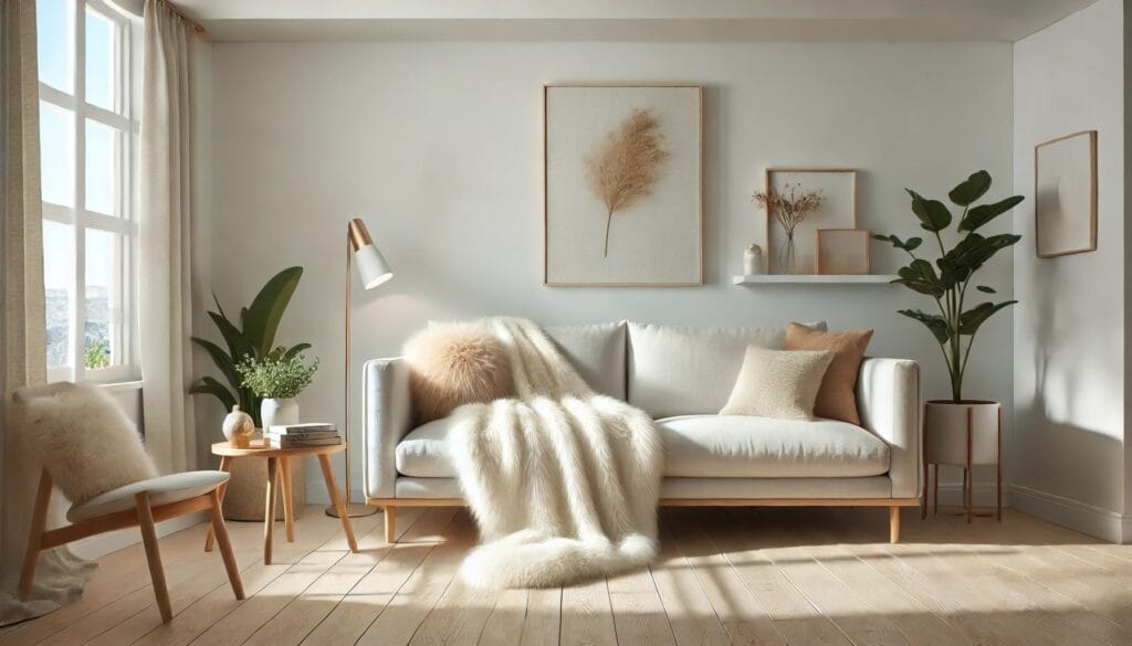 plaid en fausse fourrure blanche plaid fourrure