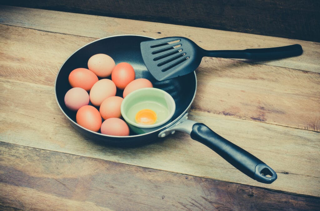 recette pour écouler des œufs entiers
