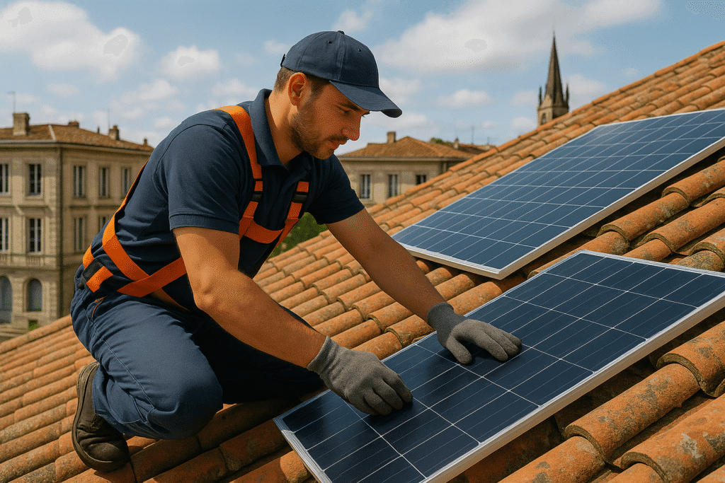 panneaux solaires à Bordeaux