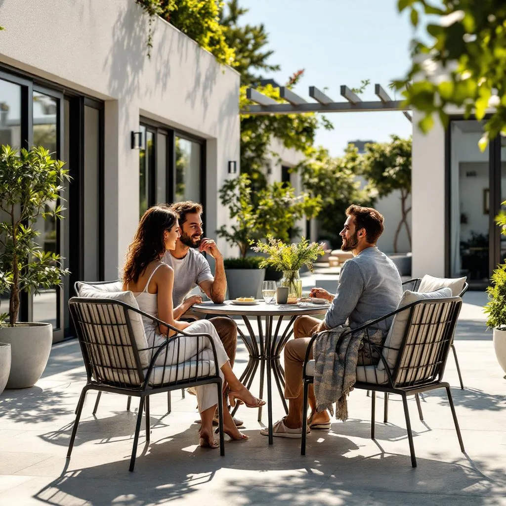 bien choisir un salon de jardin en aluminium