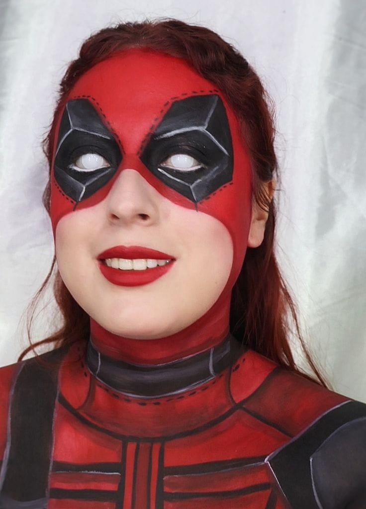 Deadpool maquillage halloween