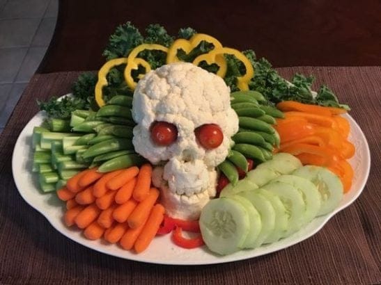 crudités halloween