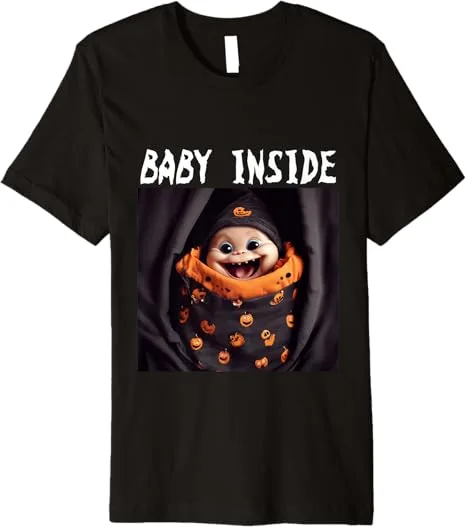Costume D'Halloween Pour Femme Enceinte - Débardeur Citrouille Cage Côtelée - Look Amusant Et Confortable - 4