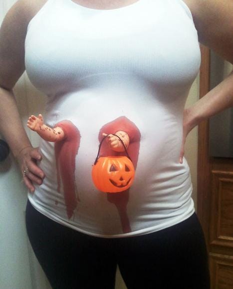 déguisement halloween pour femme enceinte