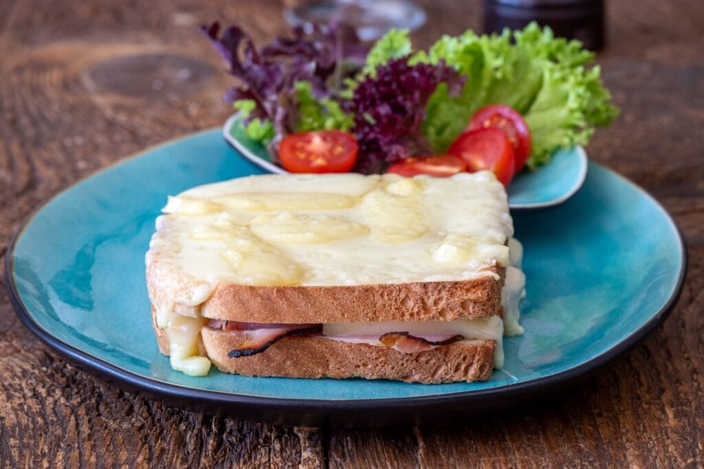 croque monsieur au four