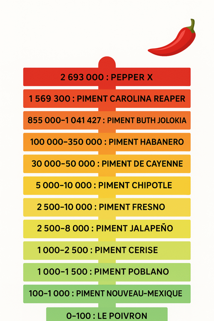 échelle de scoville