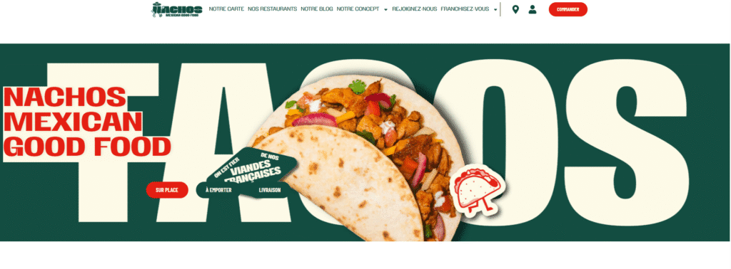 nachos restaurant mexicain en France