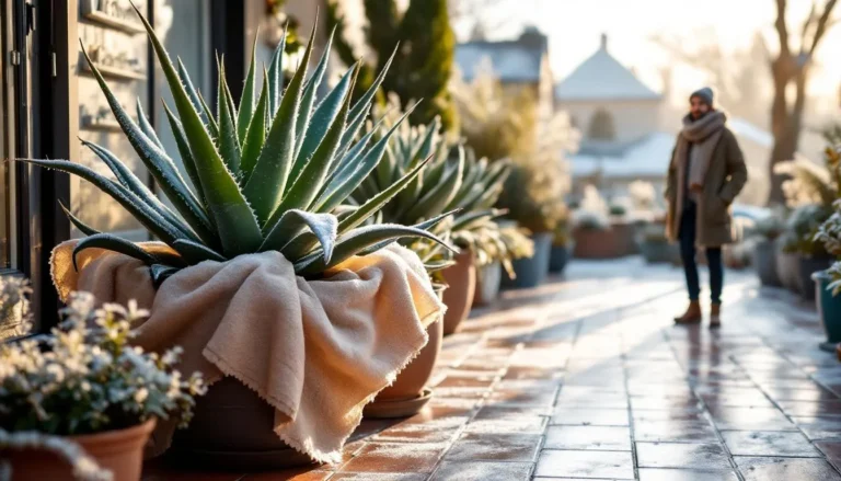 Peut-on laisser un aloe vera dehors l'hiver sans risquer de dommage