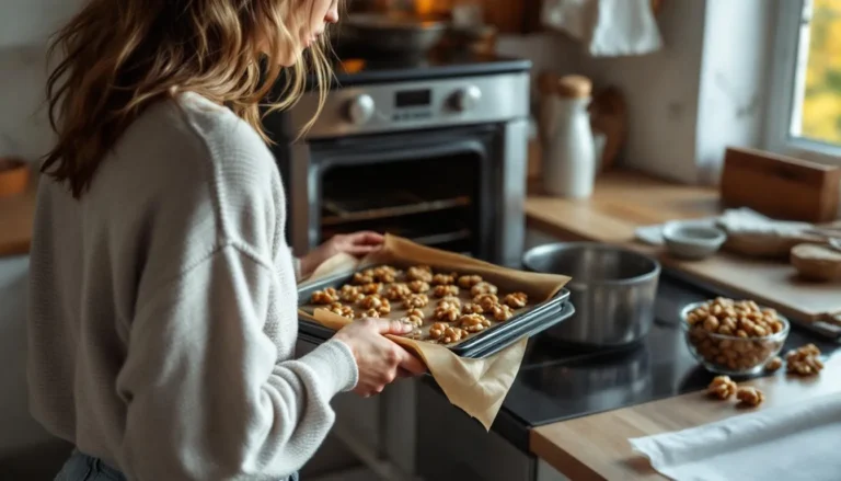 Processus de séchage des noix au four pour une conservation optimale
