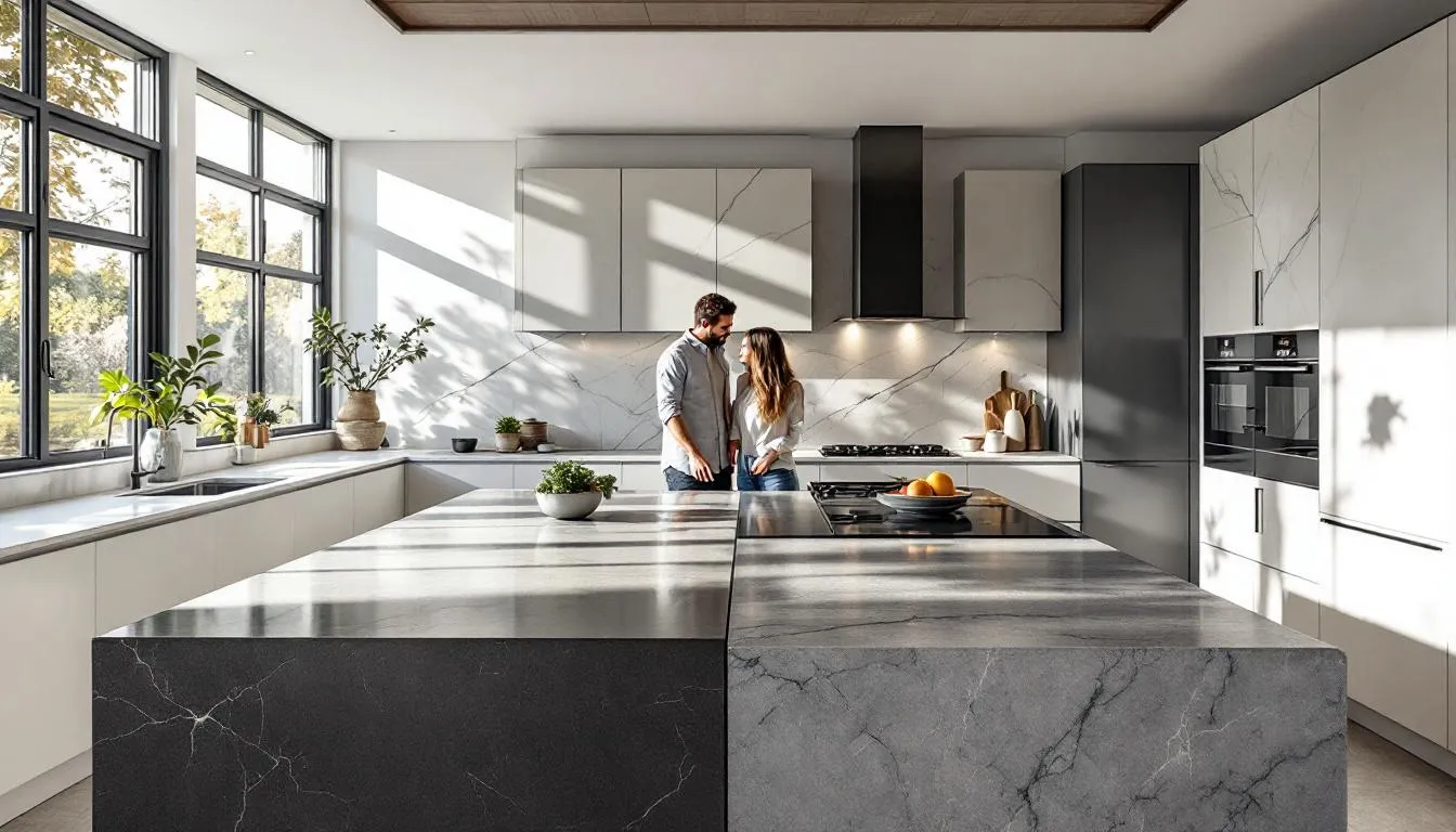 Comparaison entre silestone et dekton, deux matériaux de surface populaires