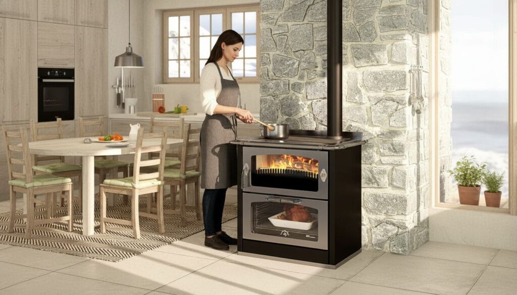 Entretenir une cuisinière à bois