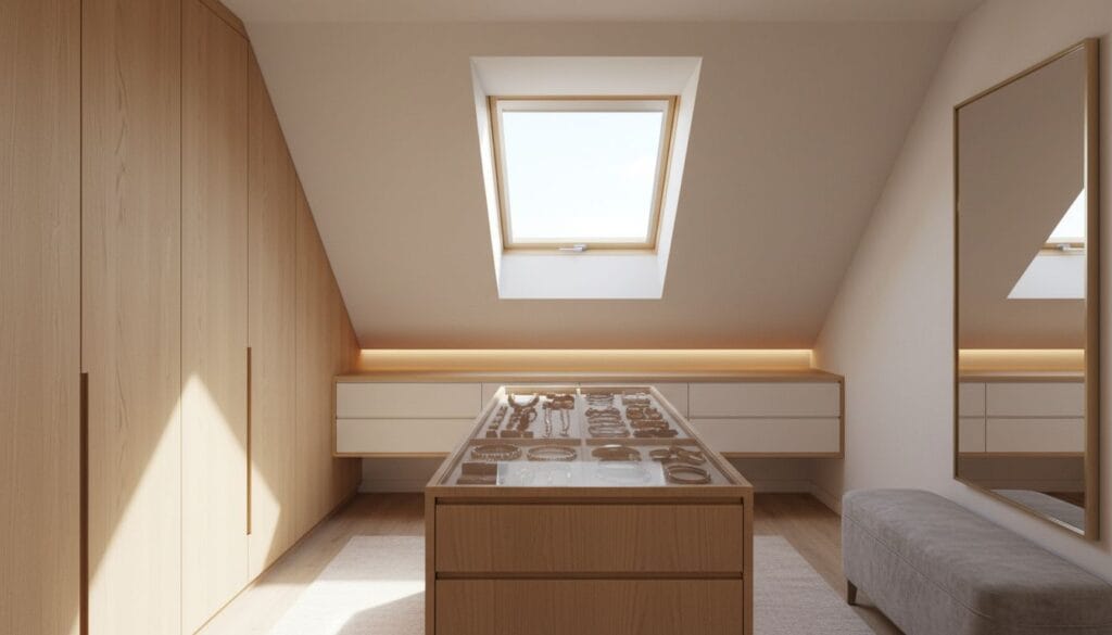 dressing sous pente sur mesure