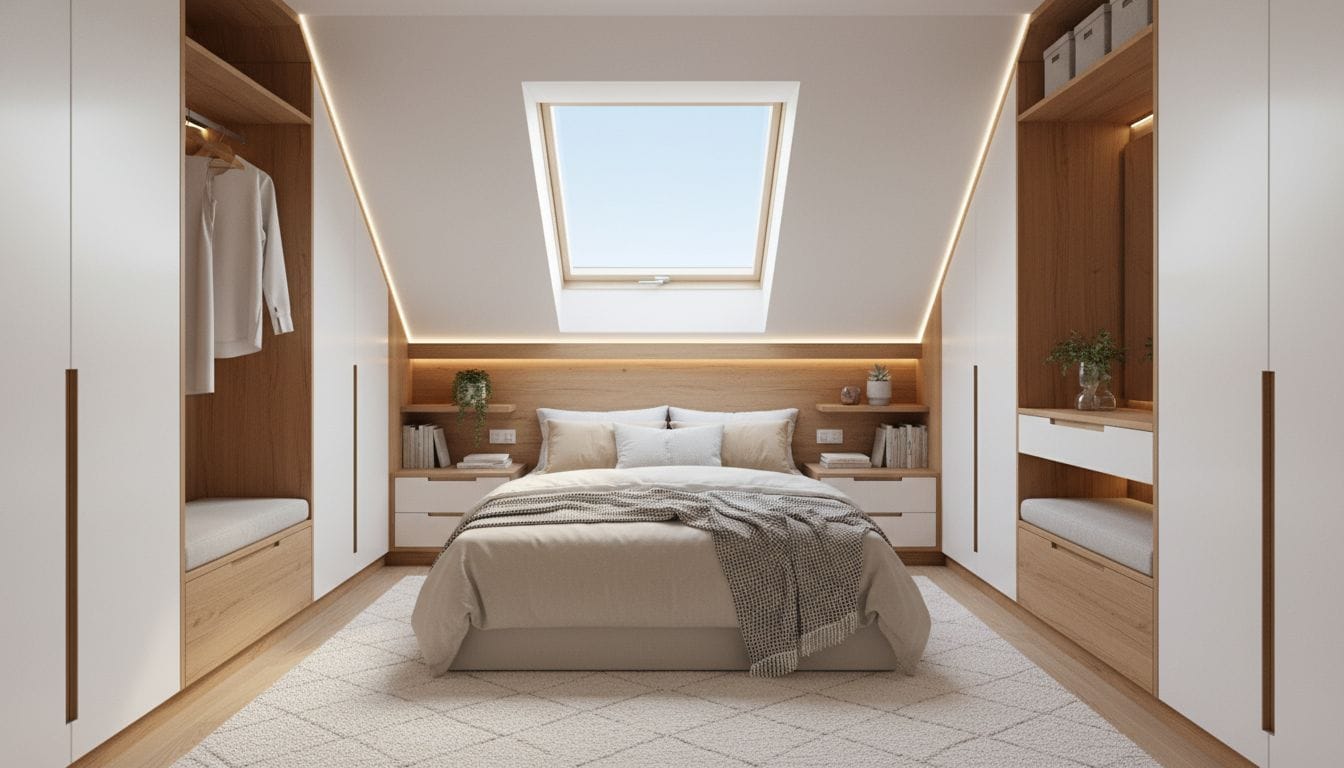 dressing sous pente sur mesure