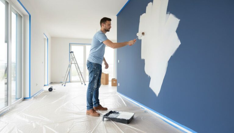 peinture blanche pour mur