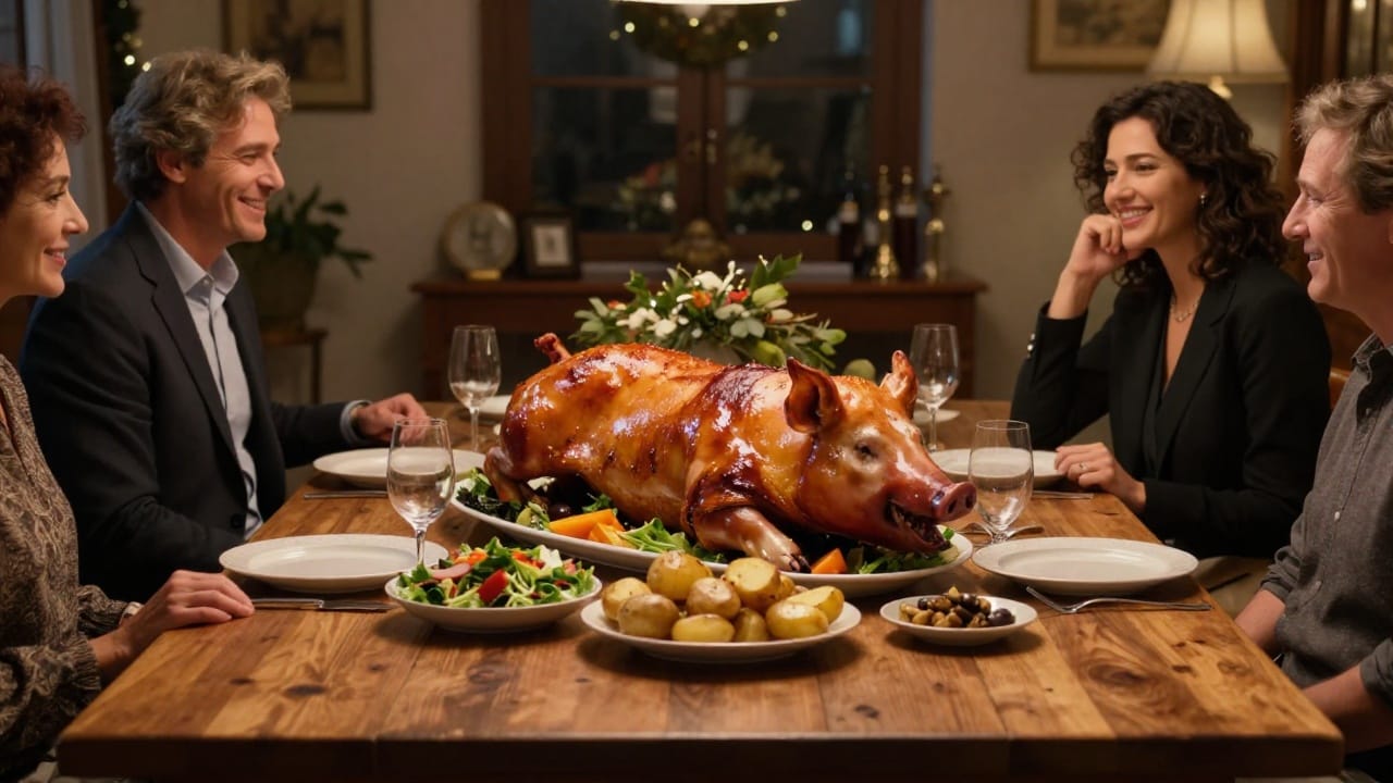 Cochon de lait portugais, un plat traditionnel et festif pour grandes occasions