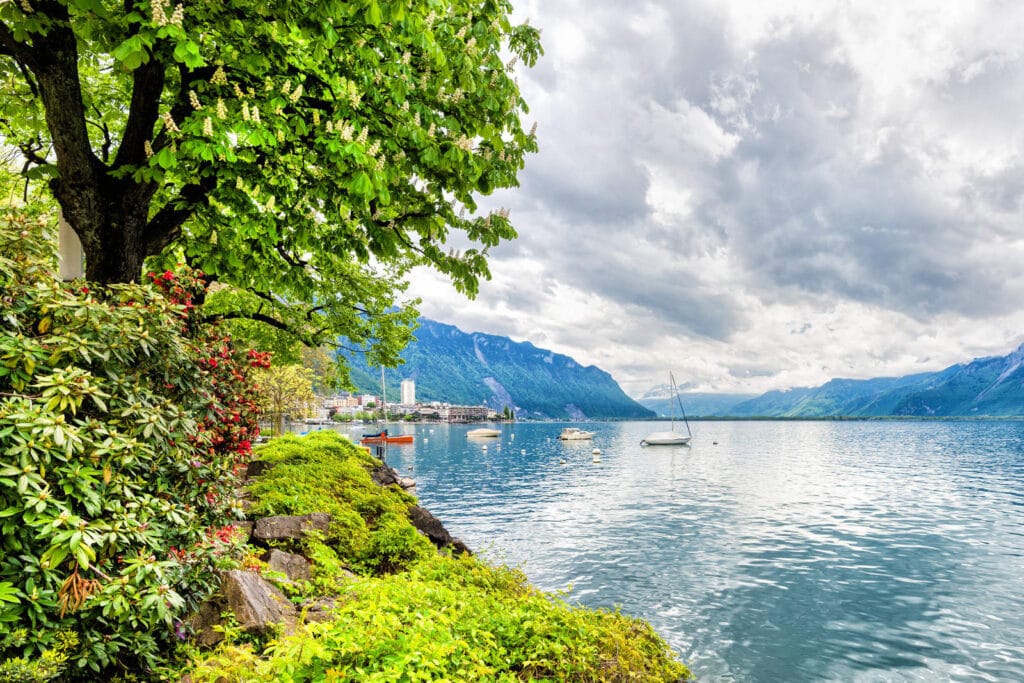 Lac Léman Lausanne Suisse