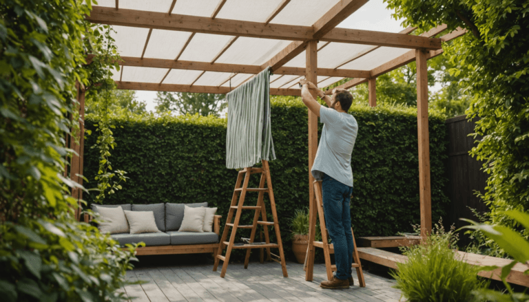Changer la toile de votre pergola : une solution durable