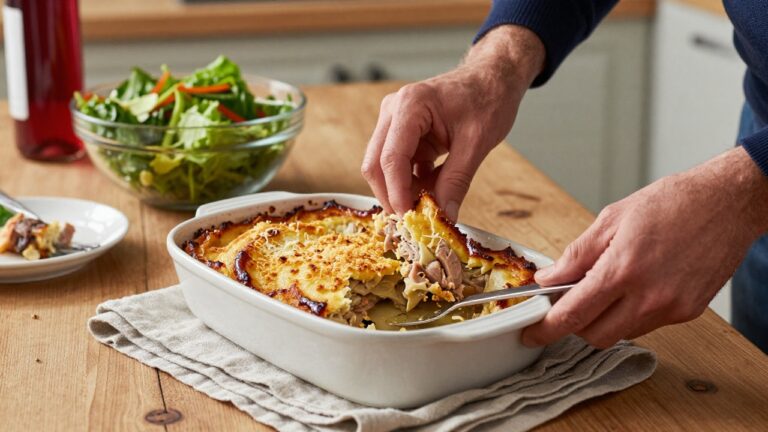 Parmentier de canard revisité par le chef Cyril Lignac, plat savoureux