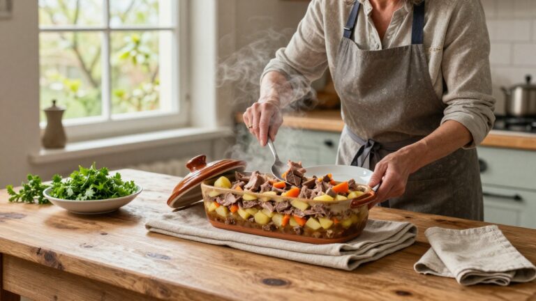 Recette baeckeoffe grand-mère traditionnelle pour plat alsacien savoureux