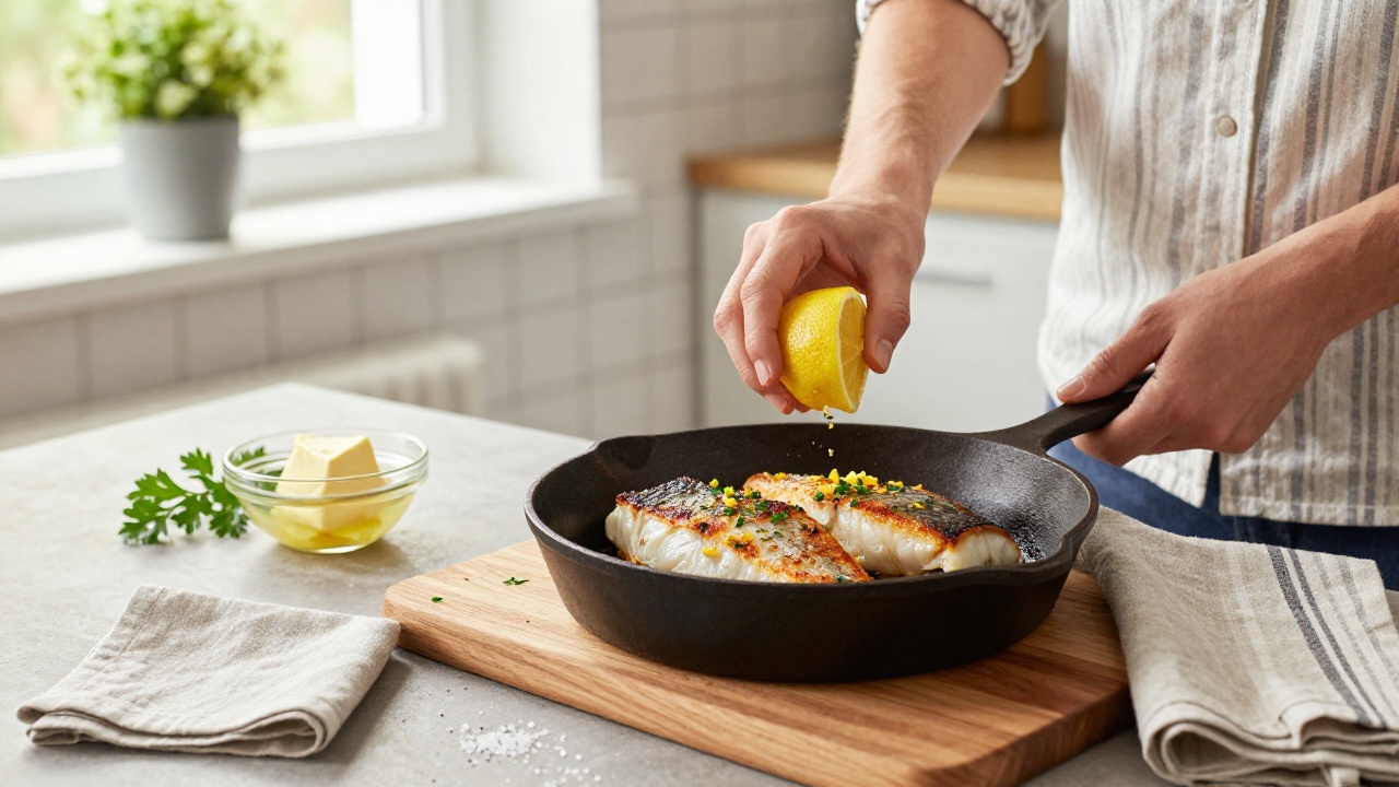 Recette black bass préparée à la poêle pour un plat savoureux
