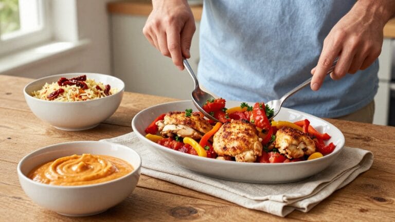 Vrai recette poulet basquaise de Cyril Lignac avec préparation authentique