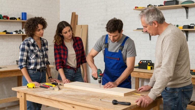 Découvrez une formation physique en bricolage pour maîtriser les compétences de rénovation et entretien