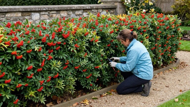 Découvrez la réglementation française sur la haie de pyracantha et ses variétés interdites