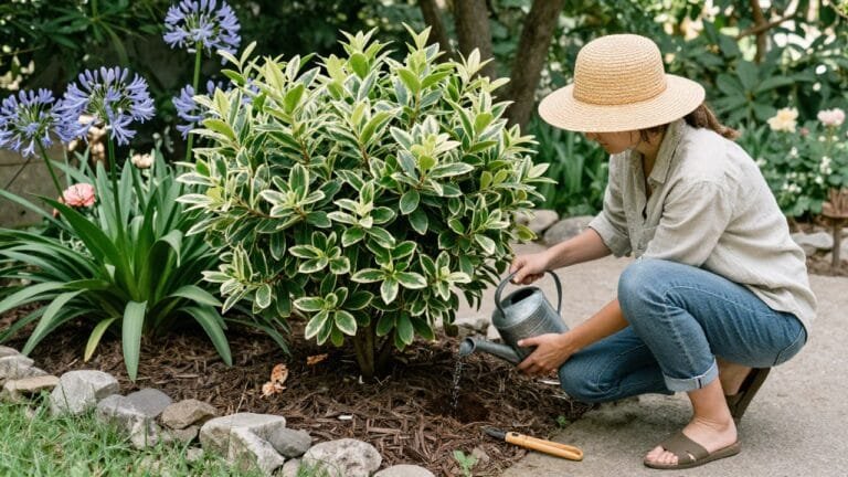 Découvrez le pittosporum tenuifolium kohuhu, un arbuste au feuillage ornemental