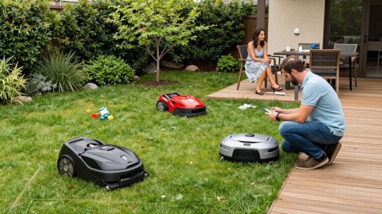 Découvrez quel robot tondeuse choisir entre Kress et Husqvarna pour un jardin parfait